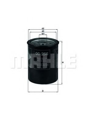 Фільтр масляний Union B14007